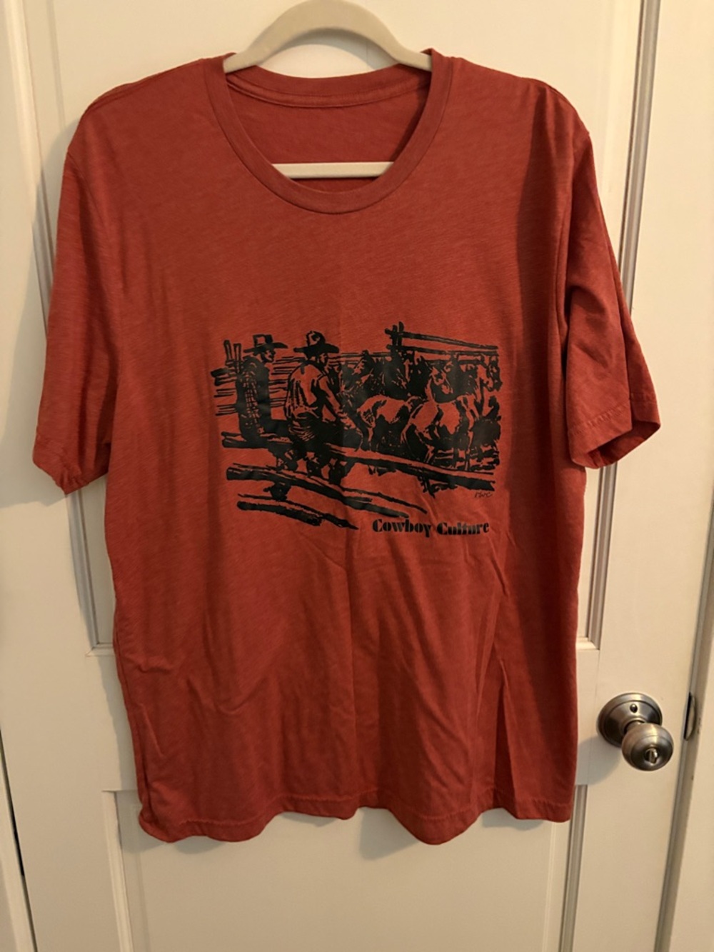 Graphic Tee - Rust Red Shirt